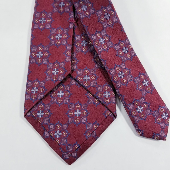 Jos. A. Bank Maroon Tie signature collection silk - Picture 8 of 8